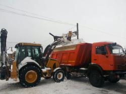 Уборка, погрузка и вывоз снега