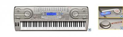  профессиональный синтезатор Casio WK-3800